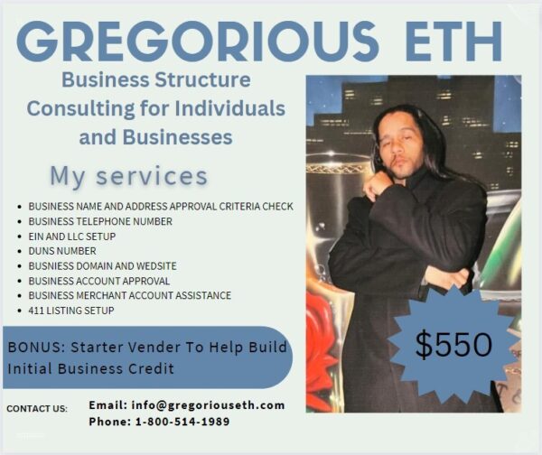 Business Structure Consulting for Individuals and Businesses